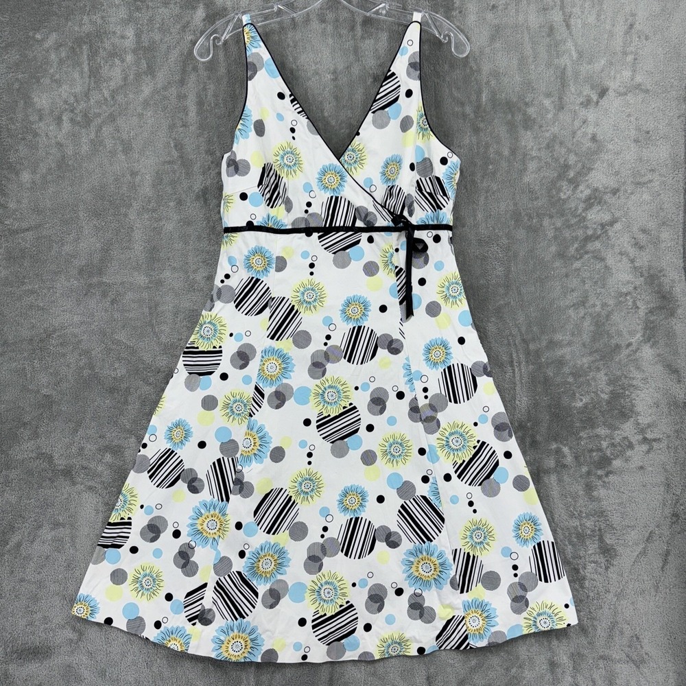 Vintage Becky & Max Dress Womens 10 Babydoll Floral‎ Retro 90s Y2K Stretch Zip